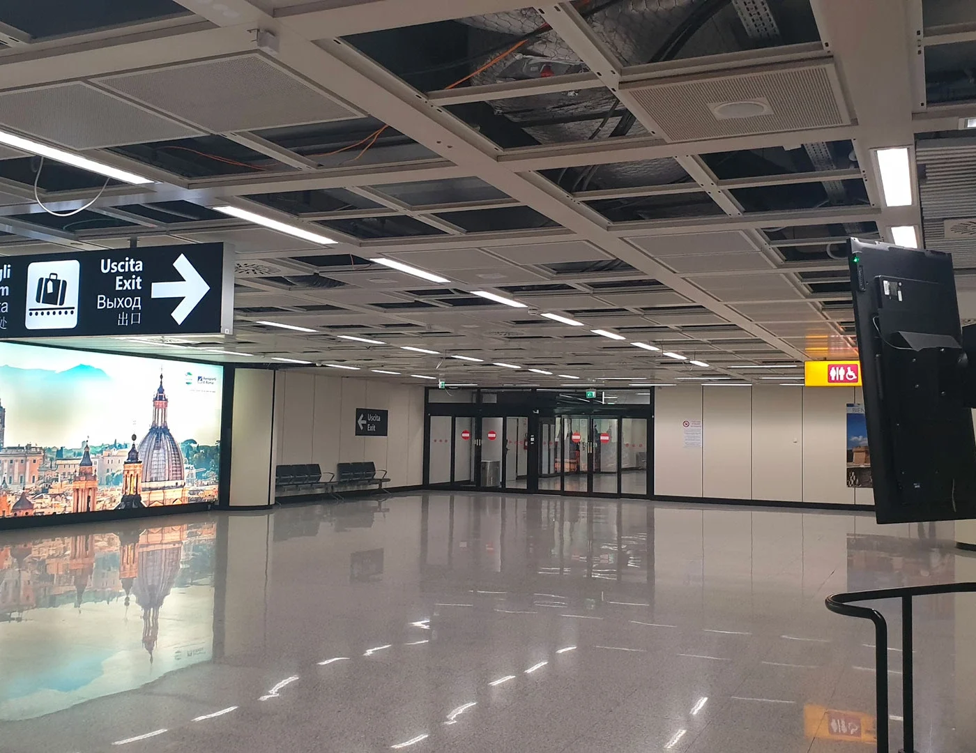 Aeroporto di Fiumicino Molo D