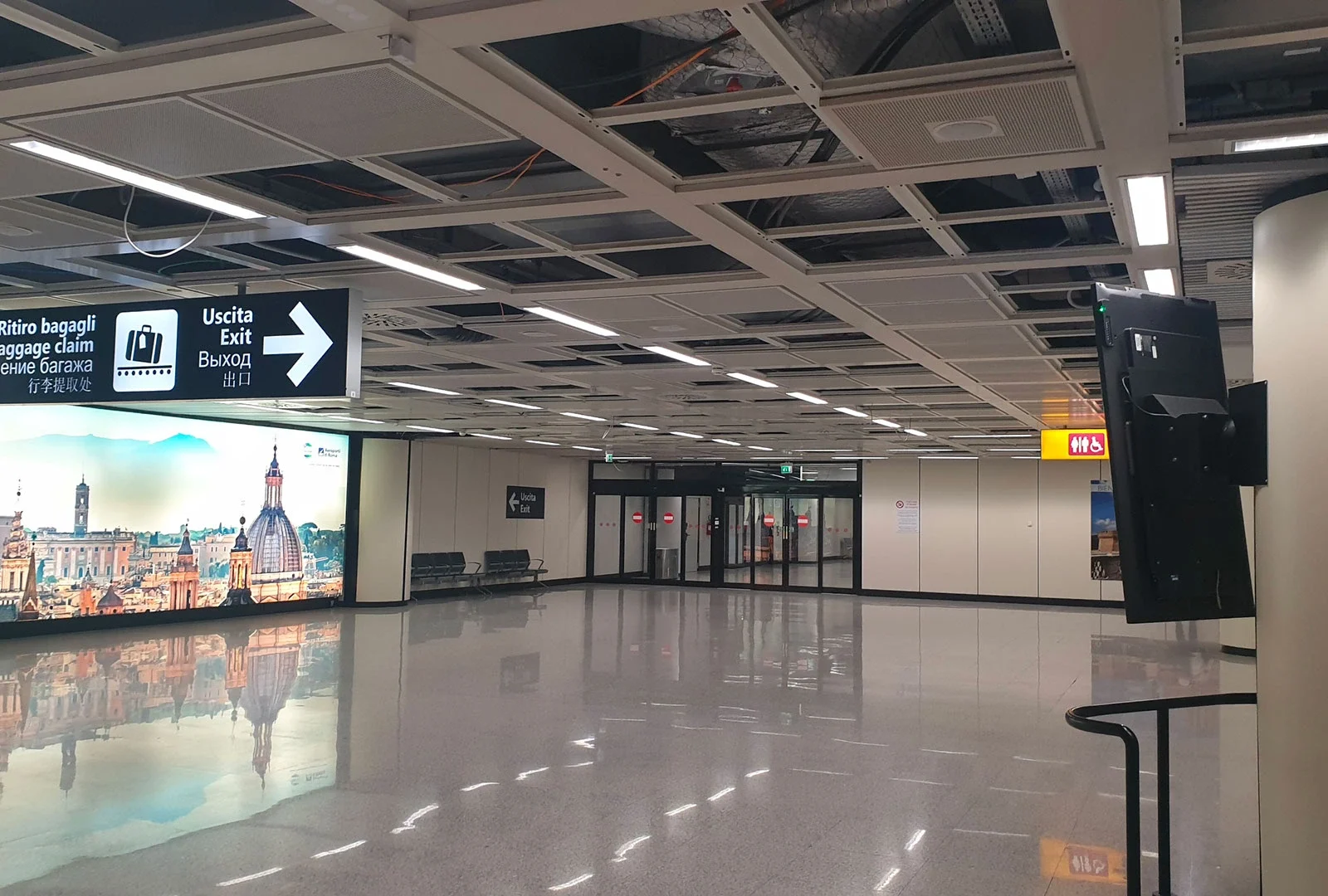 Aeroporto di Fiumicino Molo D