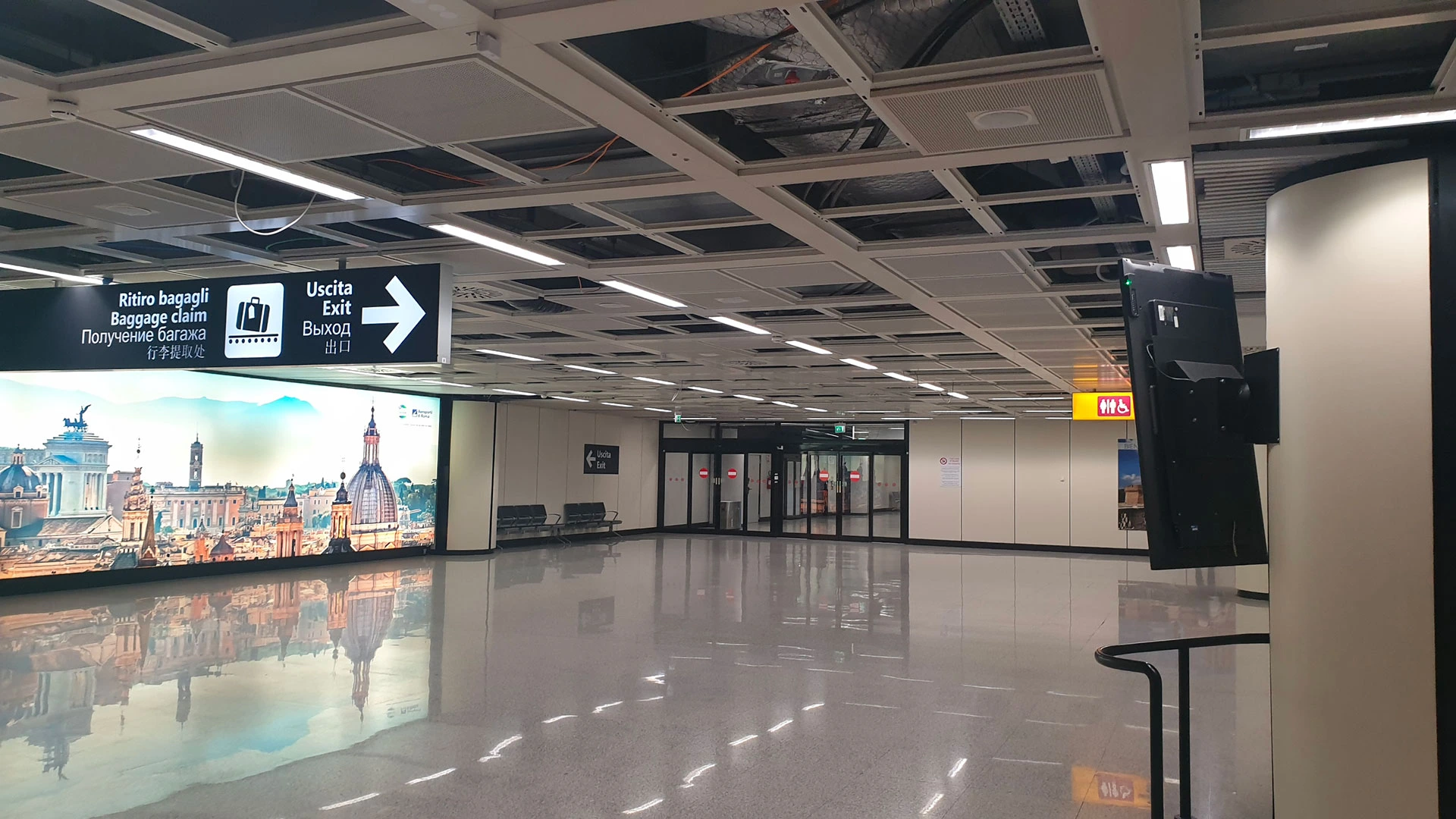 Aeroporto di Fiumicino Molo D
