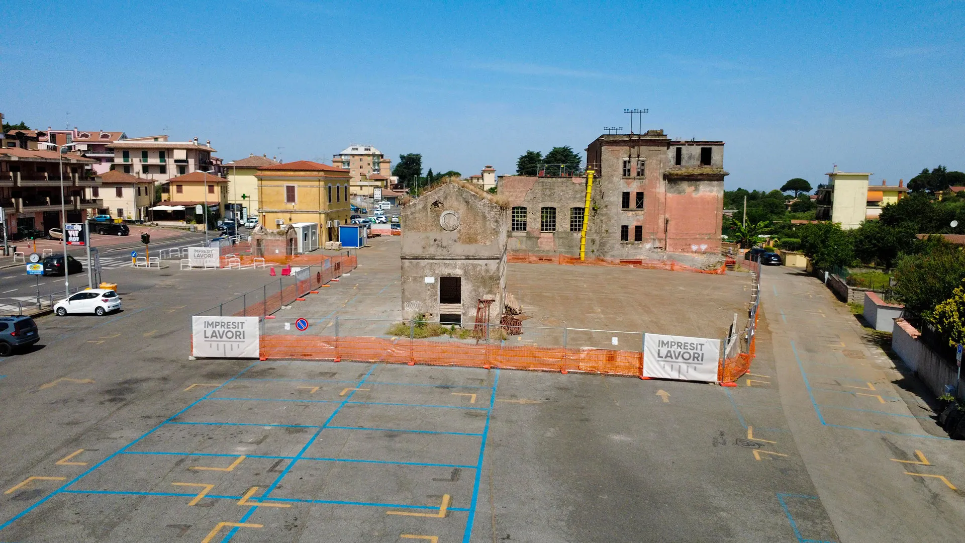 San Cesareo ex Stazione COTRAL, cantiere a San Cesareo (RM)