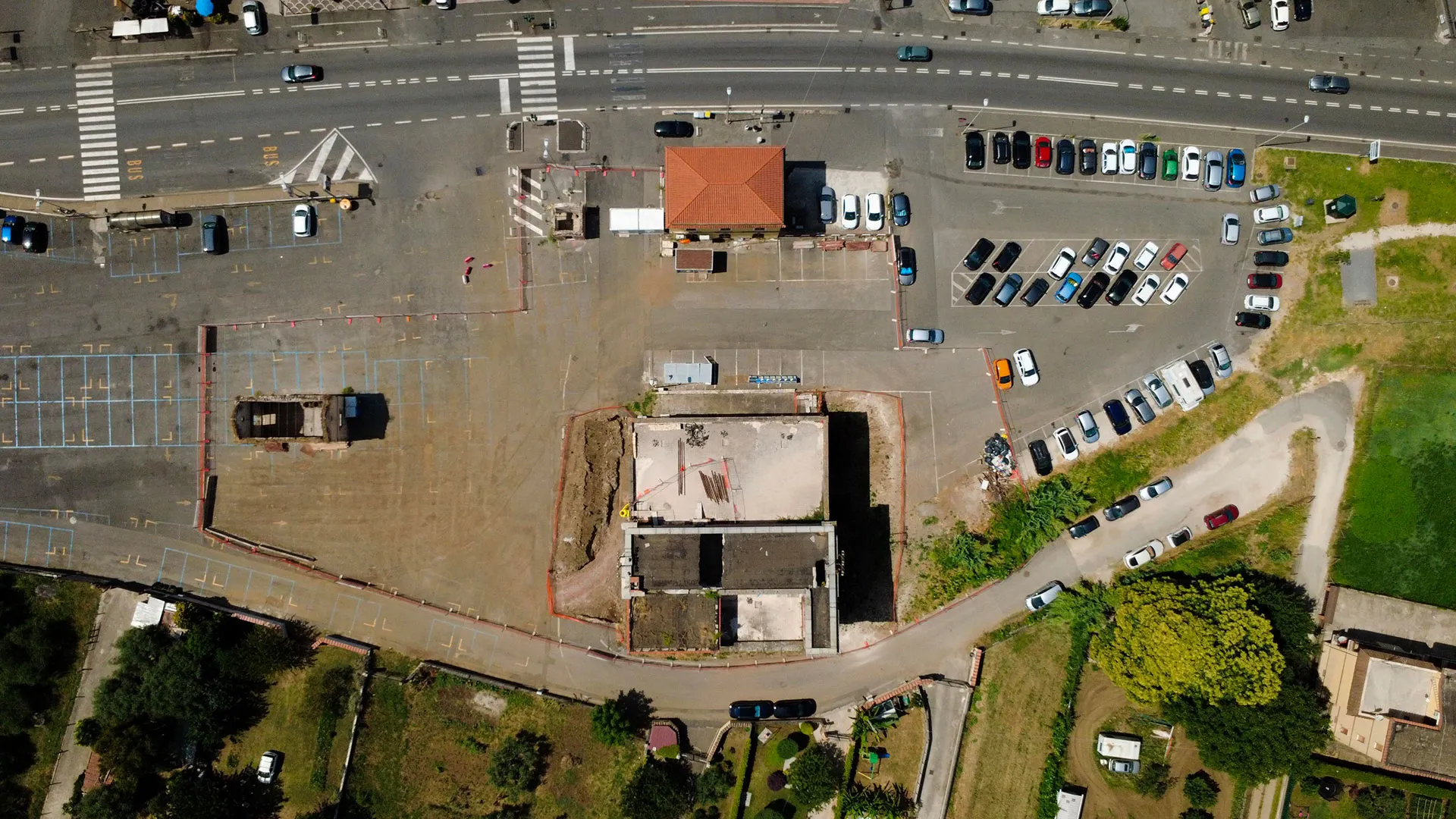 San Cesareo ex Stazione COTRAL, cantiere a San Cesareo (RM)