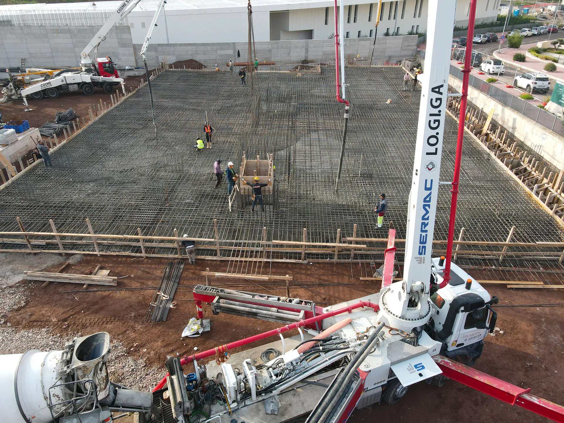 ZR6 Grottaperfetta – Le Ginestre, cantiere a Roma