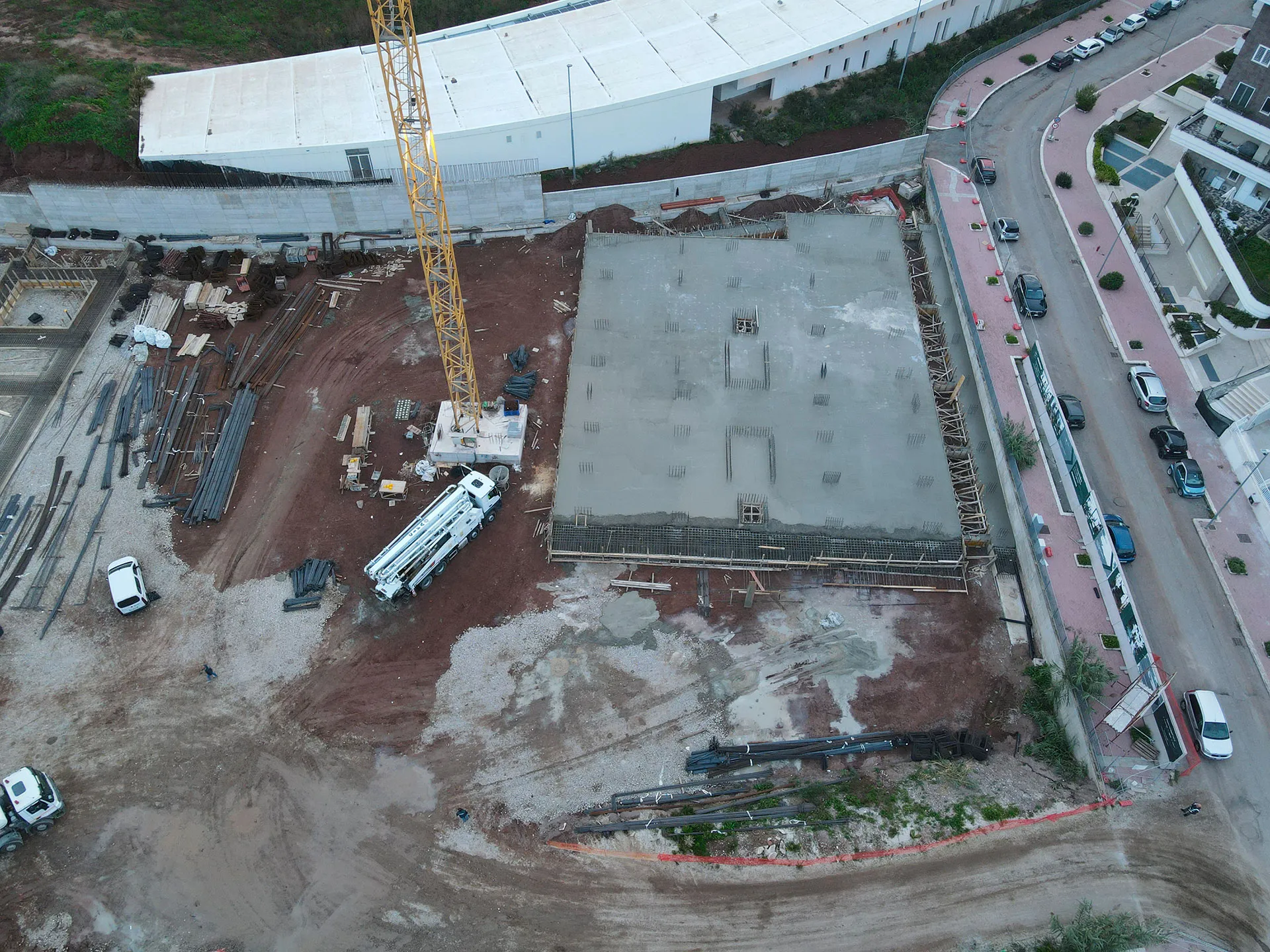 ZR6 Grottaperfetta – Le Ginestre, cantiere a Roma