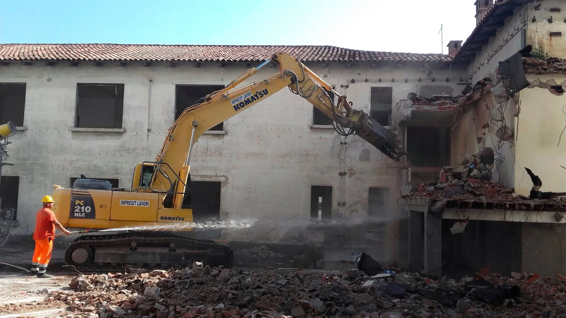 Ex Caserma Polstrada, cantiere a Trieste