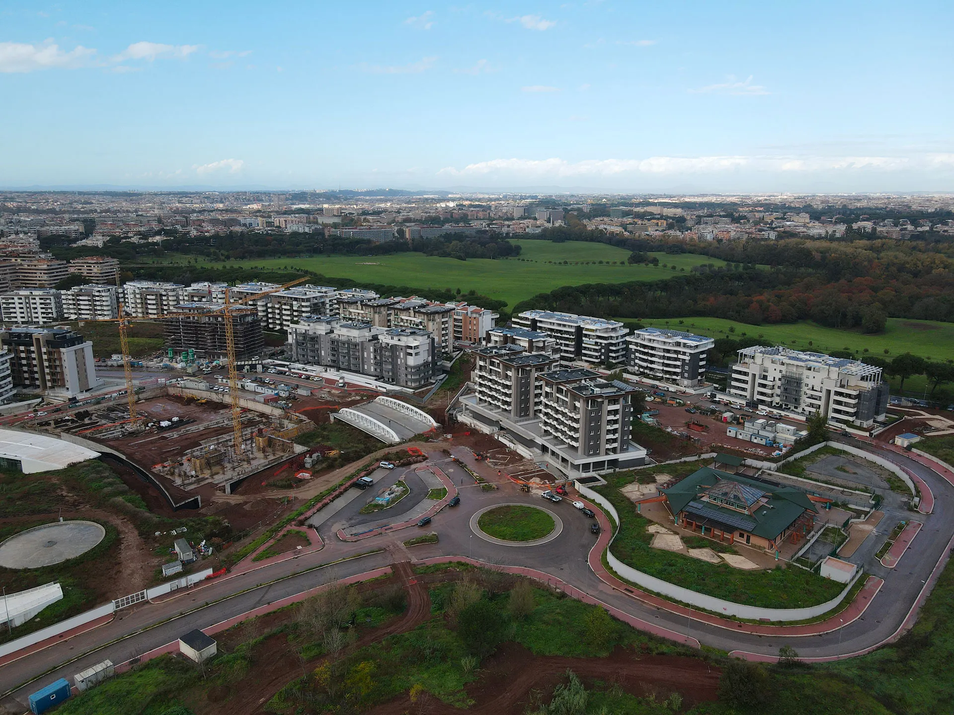 Grotta Perfetta, cantiere Impresit Lavori S.p.A. a Roma