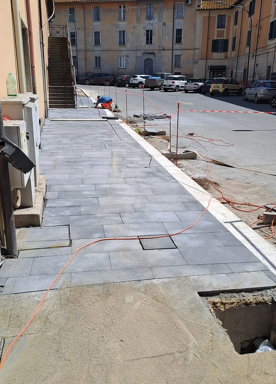 Messa in sicurezza e manutenzione straordinaria, cantiere a Monte Romano (VT)